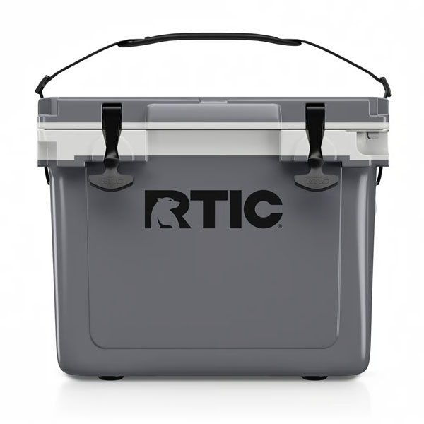 RTIC Ultra-Tough RTIC Ultra-Tough 22 QT Ultra-Light Cooler - Dark Grey & Cool Grey - Image 2
