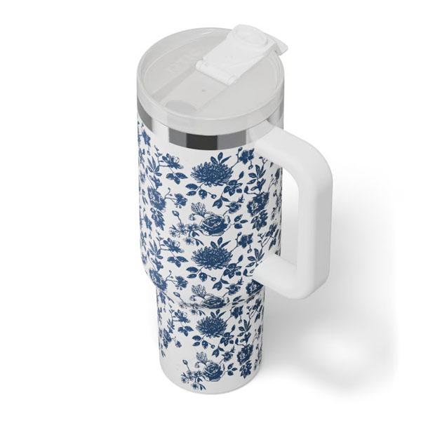 RTIC Ultra-Tough RTIC Ultra-Tough Road Trip Tumbler - Blue Bouquet - Image 6