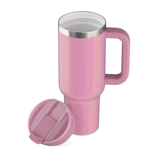 RTIC Ultra-Tough RTIC Ultra-Tough Road Trip Tumbler - Dusty Rose Glitter - Image 6
