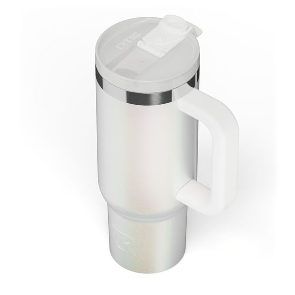 RTIC Ultra-Tough RTIC Ultra-Tough Road Trip Tumbler - White Glitter - Image 3