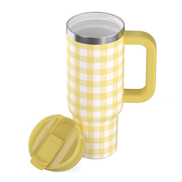 RTIC Ultra-Tough RTIC Ultra-Tough Road Trip Tumbler - Sunlight Gingham - Image 5