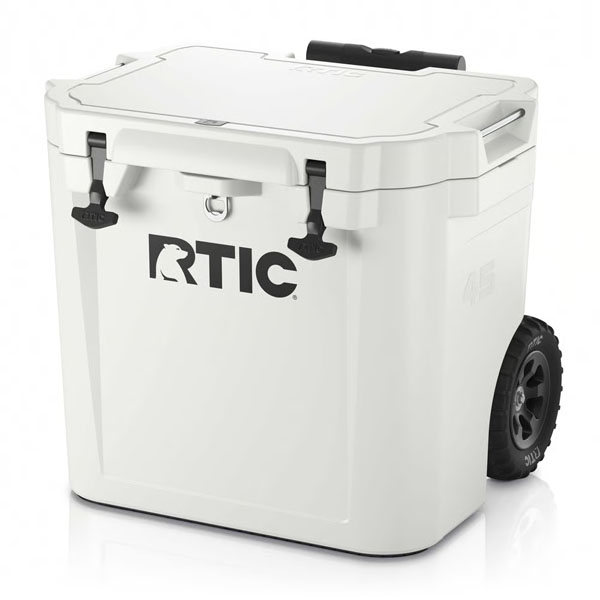 RTIC Ultra-Tough RTIC Ultra-Tough 45 QT Ultra-Tough Wheeled Cooler - White