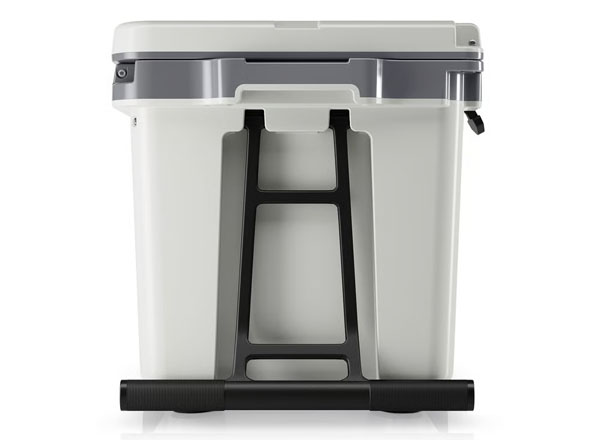 RTIC Ultra-Tough RTIC Ultra-Tough 52 QT Ultra-Light Wheeled Cooler - White & Grey - Image 3