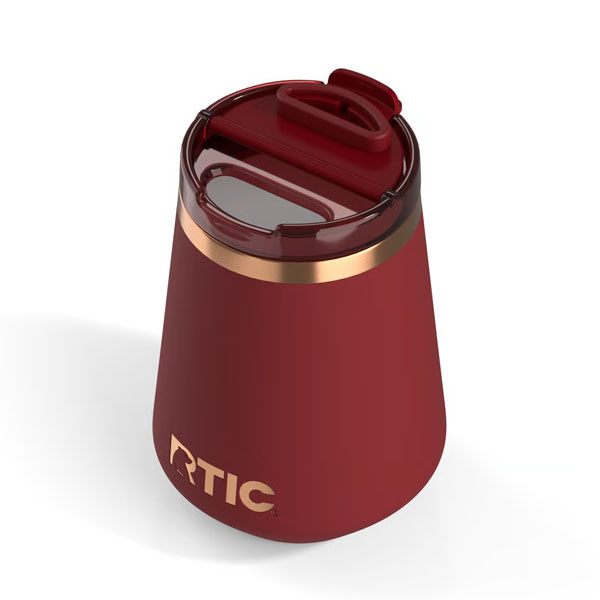 RTIC Ultra-Tough RTIC Ultra-Tough 12oz Happy Hour Wine Tumbler - Black Cherry - Image 5