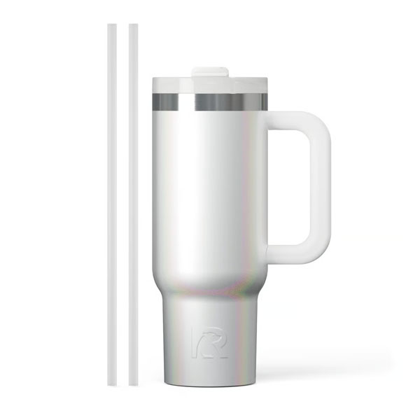 RTIC Ultra-Tough RTIC Ultra-Tough Road Trip Tumbler - White Glitter - Image 2