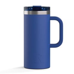 Alternative view of RTIC Ultra-Tough RTIC Ultra-Tough Road Trip Travel Mug - Cobalt