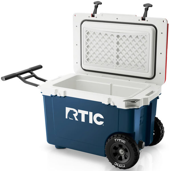 RTIC Ultra-Tough RTIC Ultra-Tough 52 QT Ultra-Light Wheeled Cooler - Patriot - Image 4