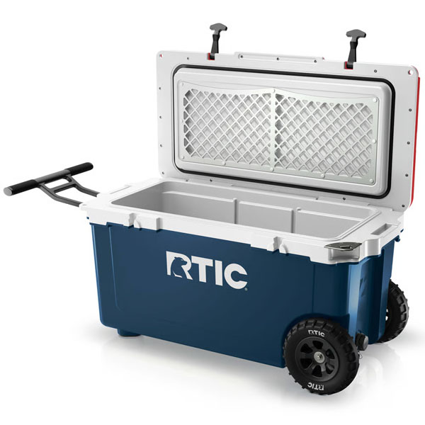 RTIC Ultra-Tough RTIC Ultra-Tough 72 QT Ultra-Light Wheeled Cooler - Patriot - Image 4