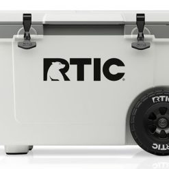 Alternative view of RTIC Ultra-Tough RTIC Ultra-Tough 52 QT Ultra-Light Wheeled Cooler - White & Grey