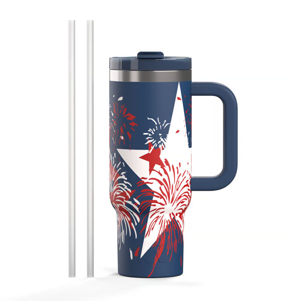 RTIC Ultra-Tough RTIC Ultra-Tough Road Trip Tumbler - Fireworks - Image 4