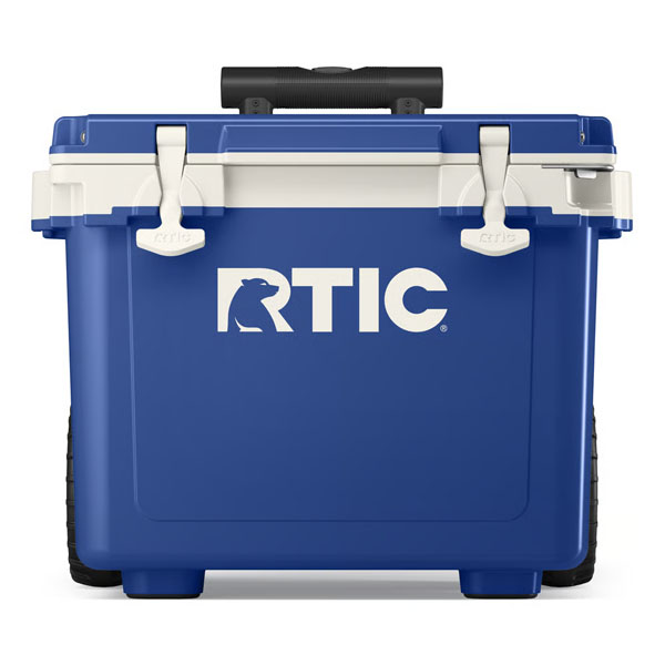 RTIC Ultra-Tough RTIC Ultra-Tough 22 QT Ultra-Light Wheeled Cooler - Cobalt & White - Image 2