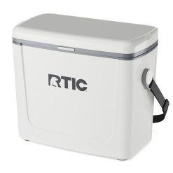 RTIC Ultra-Tough RTIC Ultra-Tough 16 QT Road Trip Cooler - White & Grey