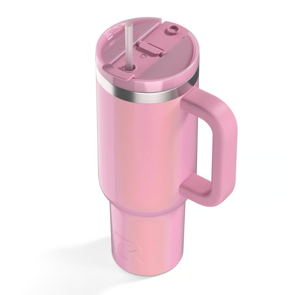 RTIC Ultra-Tough RTIC Ultra-Tough Road Trip Tumbler - Dusty Rose Glitter - Image 3
