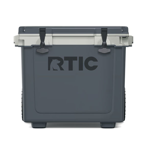 RTIC Ultra-Tough RTIC Ultra-Tough 42 QT Ultra-Light Wheeled Cooler - Dark Grey & Cool Grey - Image 2