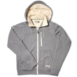 Alternative view of RTIC Ultra-Tough RTIC Ultra-Tough Men's Water-Repellent Full-Zip Hoodie-Granite
