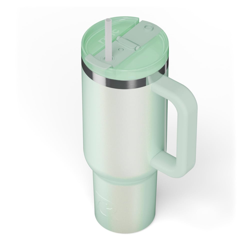 RTIC Ultra-Tough RTIC Ultra-Tough Road Trip Tumbler - Fresh Mint Glitter - Image 4