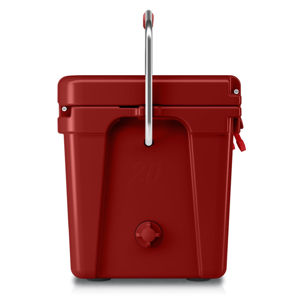 RTIC Ultra-Tough RTIC Ultra-Tough 20 QT Ultra-Tough Cooler - Black Cherry - Image 4
