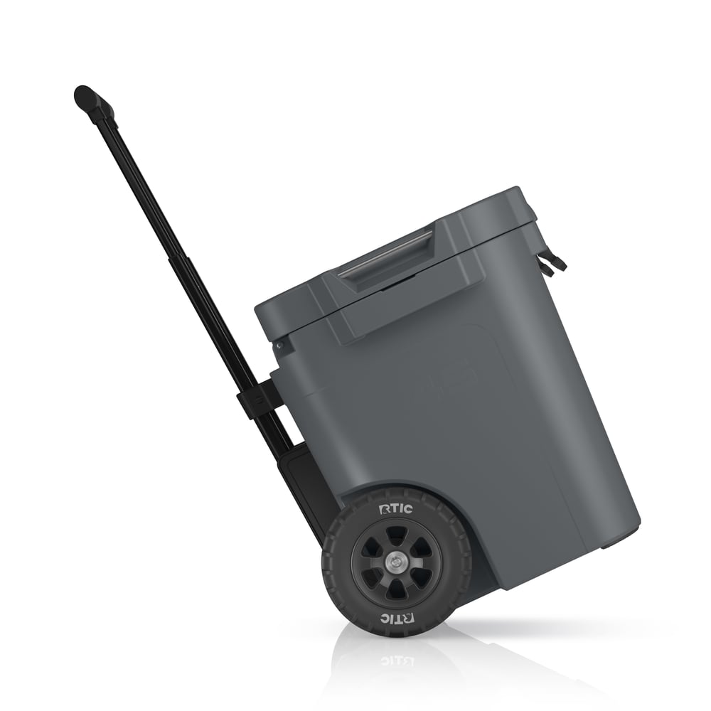 RTIC Ultra-Tough RTIC Ultra-Tough 45 QT Ultra-Tough Wheeled Cooler - Dark Grey - Image 4