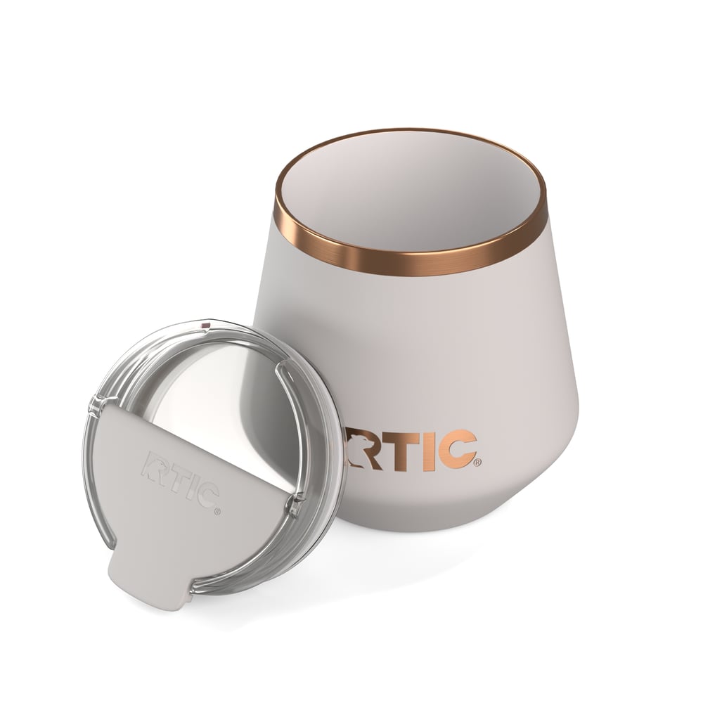 RTIC Ultra-Tough RTIC Ultra-Tough 8oz Happy Hour Pint Tumbler - Cool Grey - Image 3