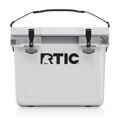 Alternative view of RTIC Ultra-Tough RTIC Ultra-Tough 22 QT Ultra-Light Cooler - White & Grey