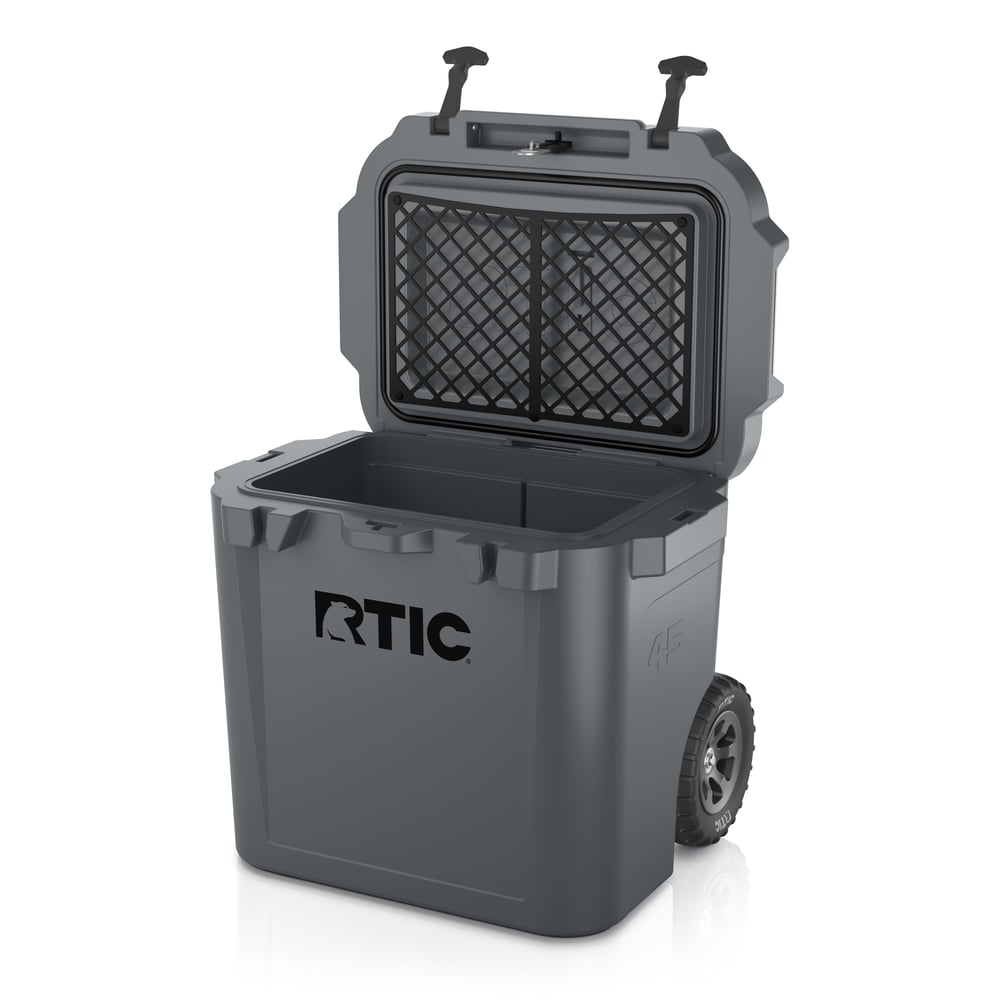 RTIC Ultra-Tough RTIC Ultra-Tough 45 QT Ultra-Tough Wheeled Cooler - Dark Grey - Image 3