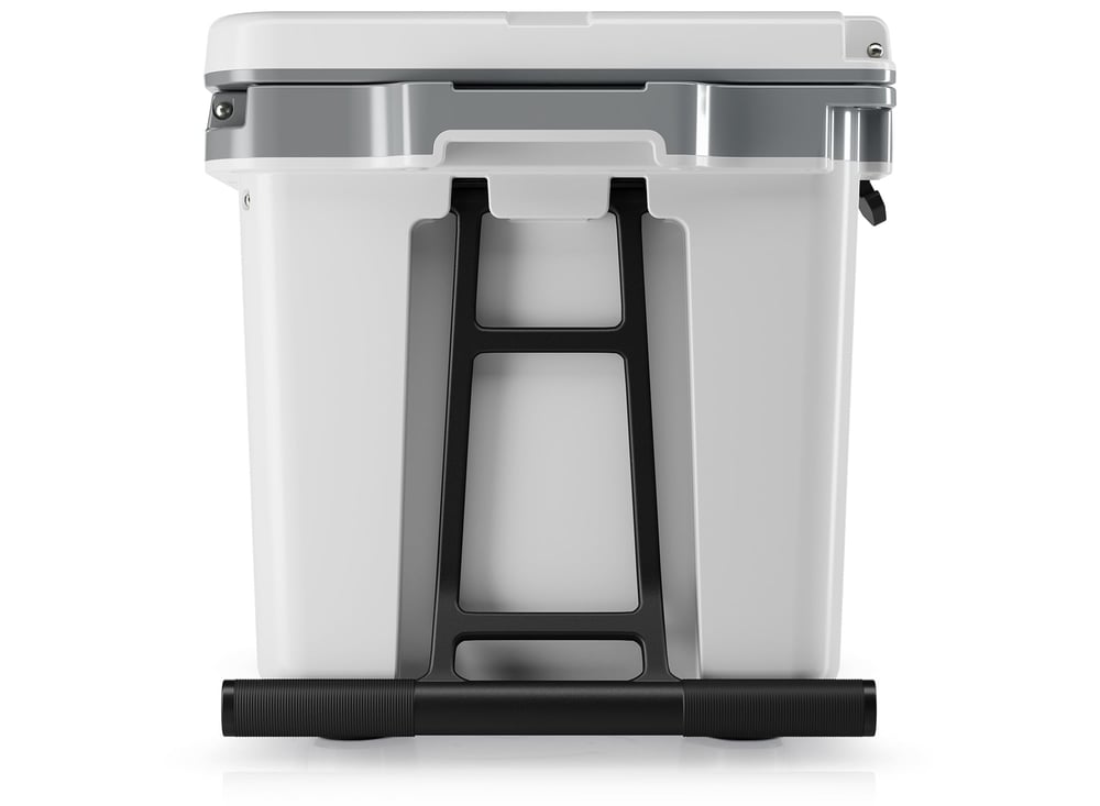 RTIC Ultra-Tough RTIC Ultra-Tough 72 QT Ultra-Light Wheeled Cooler - White & Grey - Image 3