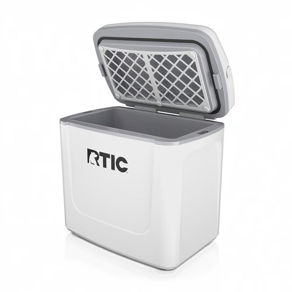 RTIC Ultra-Tough RTIC Ultra-Tough 8 QT Road Trip Personal Cooler - White & Grey - Image 5
