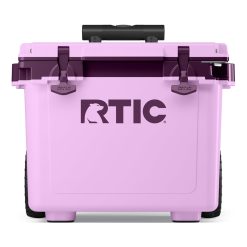 Alternative view of RTIC Ultra-Tough RTIC Ultra-Tough 22 QT Ultra-Light Wheeled Cooler - Lavender/Plum