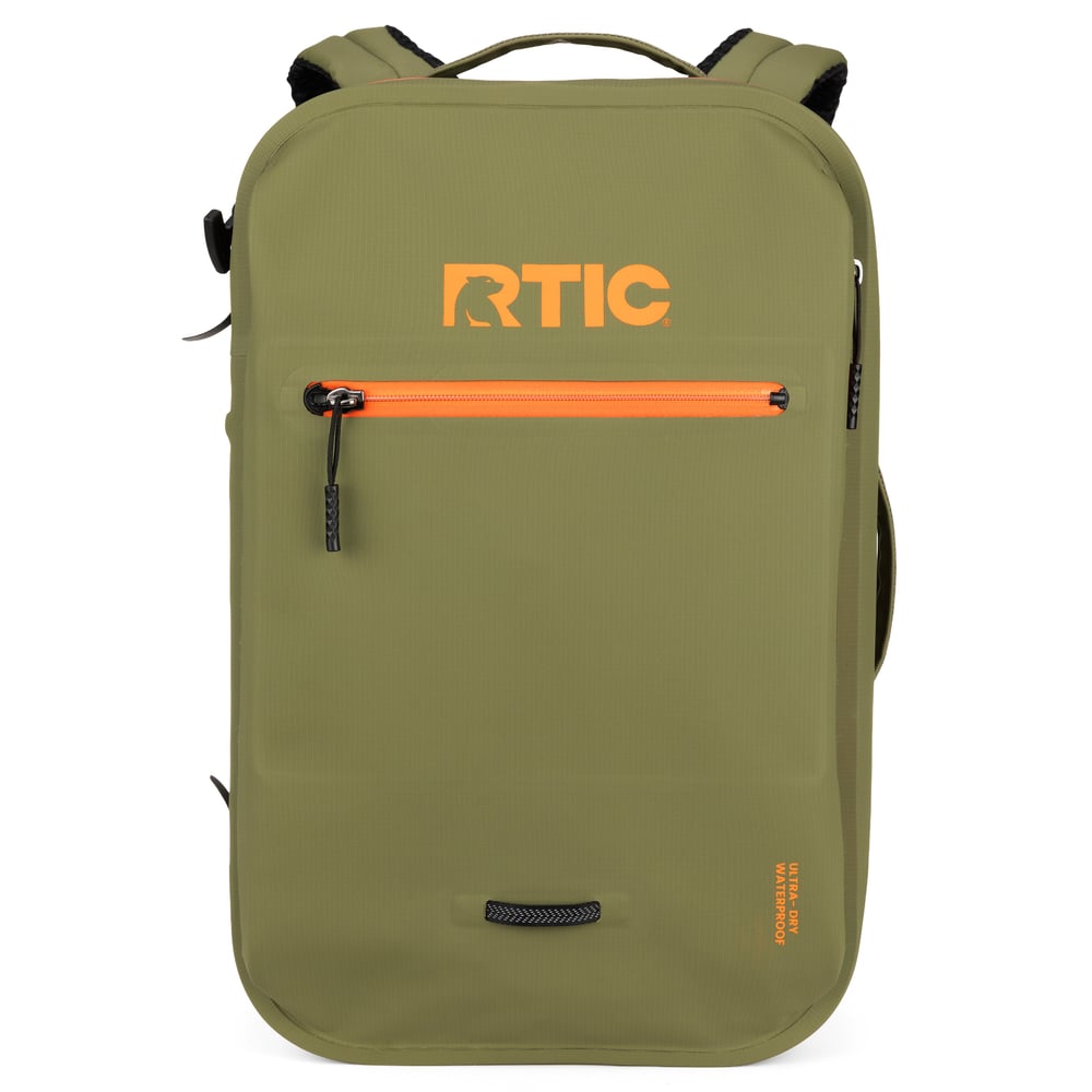 RTIC Ultra-Tough RTIC Ultra-Tough RAIN OR SHINE-Olive & Orange
