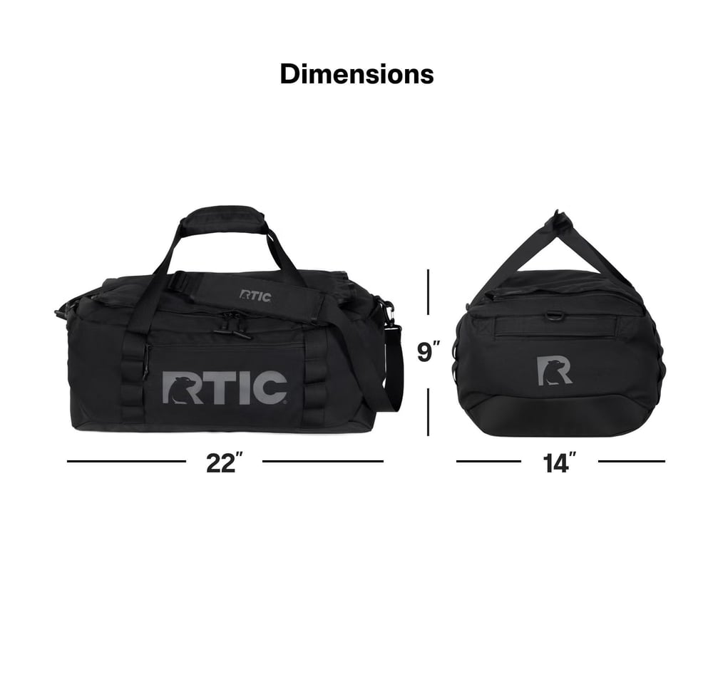 RTIC Ultra-Tough RTIC Ultra-Tough Road Trip Duffle Bag-Olive & Beach - Image 9