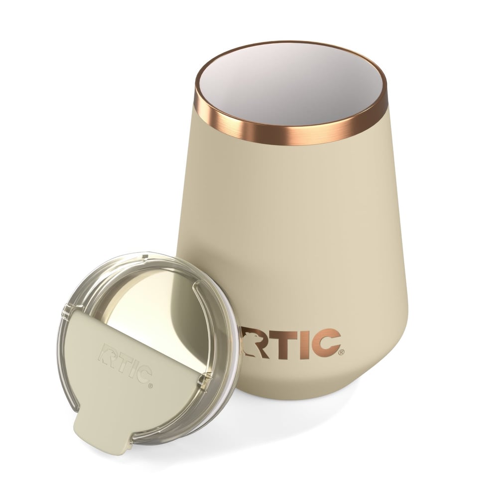RTIC Ultra-Tough RTIC Ultra-Tough 12oz Happy Hour Wine Tumbler - Dark Beach - Image 3