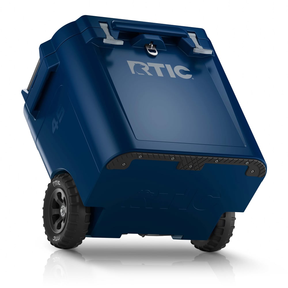 RTIC Ultra-Tough RTIC Ultra-Tough 45 QT Ultra-Tough Wheeled Cooler - Navy - Image 6