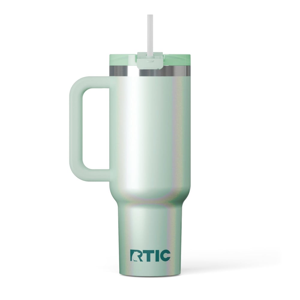 RTIC Ultra-Tough RTIC Ultra-Tough Road Trip Tumbler - Fresh Mint Glitter