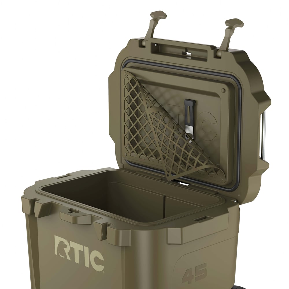 RTIC Ultra-Tough RTIC Ultra-Tough 45 QT Ultra-Tough Wheeled Cooler - Olive - Image 8