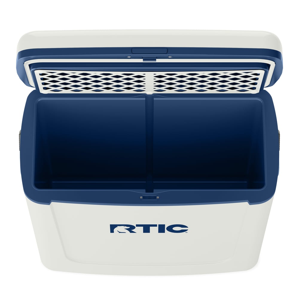 RTIC Ultra-Tough RTIC Ultra-Tough 16 QT Road Trip Cooler - Cool Grey & Navy - Image 5