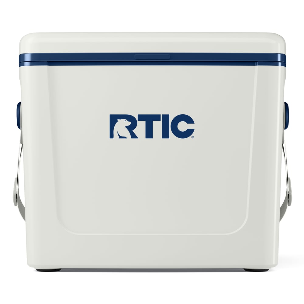 RTIC Ultra-Tough RTIC Ultra-Tough 16 QT Road Trip Cooler - Cool Grey & Navy - Image 2