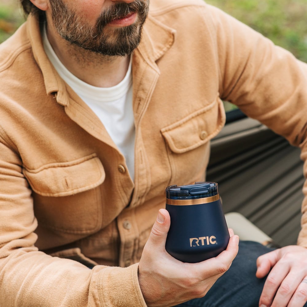 RTIC Ultra-Tough RTIC Ultra-Tough 8oz Happy Hour Pint Tumbler - Black Cherry - Image 7