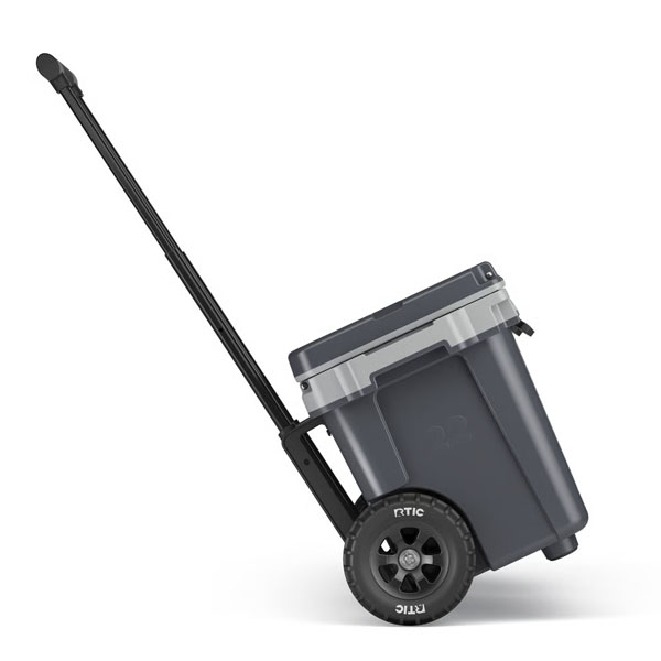 RTIC Ultra-Tough RTIC Ultra-Tough 22 QT Ultra-Light Wheeled Cooler - Dark Grey & Cool Grey - Image 6