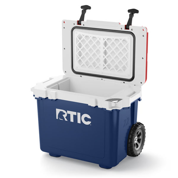 RTIC Ultra-Tough RTIC Ultra-Tough 22 QT Ultra-Light Wheeled Cooler - Patriot - Image 3
