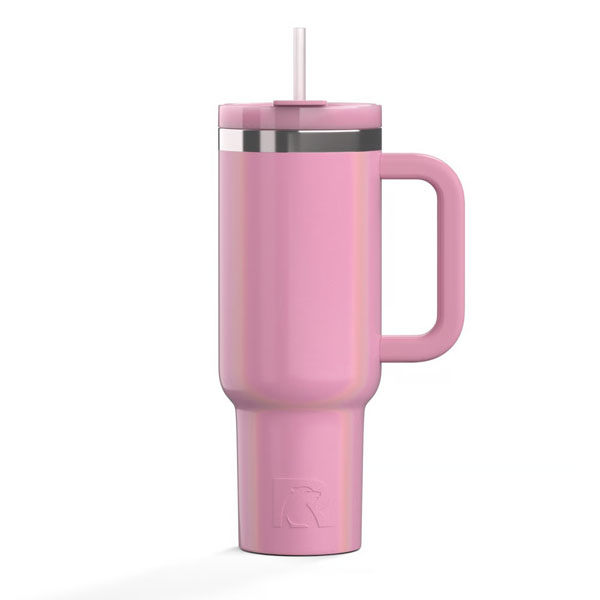 RTIC Ultra-Tough RTIC Ultra-Tough Road Trip Tumbler - Dusty Rose Glitter - Image 5