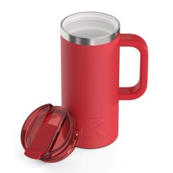 Alternative view of RTIC Ultra-Tough RTIC Ultra-Tough Road Trip Travel Mug - Flag Red