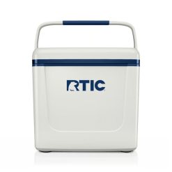 Alternative view of RTIC Ultra-Tough RTIC Ultra-Tough 8 QT Road Trip Personal Cooler - Cool Grey & Navy