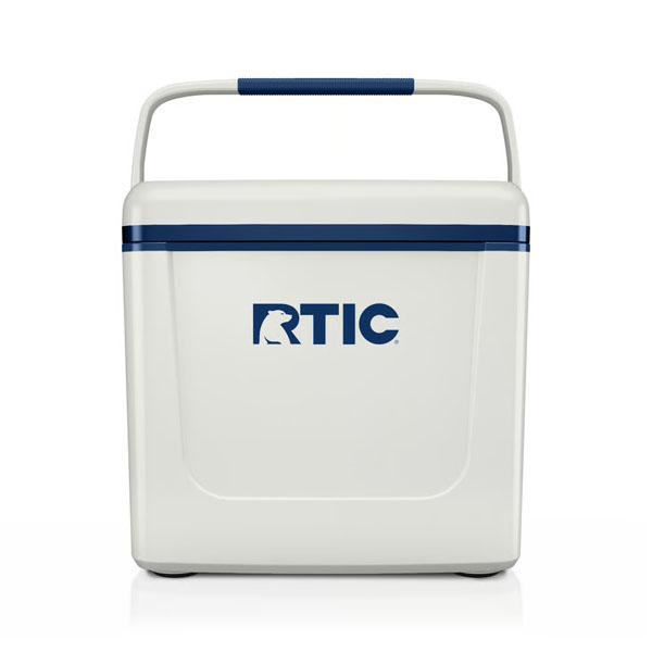 RTIC Ultra-Tough RTIC Ultra-Tough 8 QT Road Trip Personal Cooler - Cool Grey & Navy - Image 2