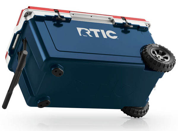 RTIC Ultra-Tough RTIC Ultra-Tough 72 QT Ultra-Light Wheeled Cooler - Patriot - Image 5