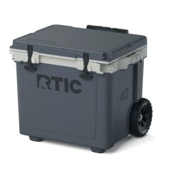 RTIC Ultra-Tough RTIC Ultra-Tough 42 QT Ultra-Light Wheeled Cooler - Dark Grey & Cool Grey