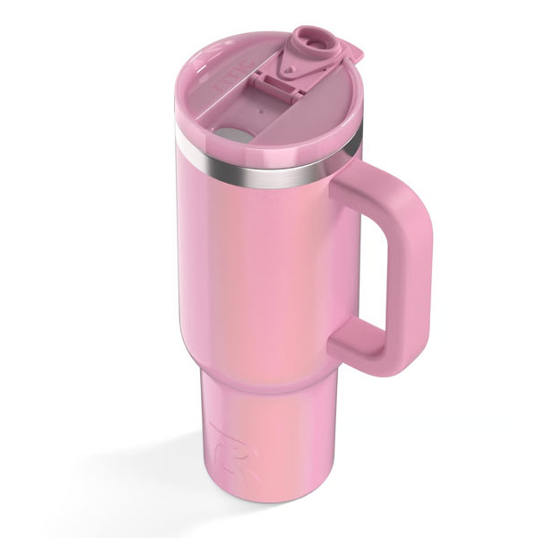 RTIC Ultra-Tough RTIC Ultra-Tough Road Trip Tumbler - Dusty Rose Glitter - Image 4