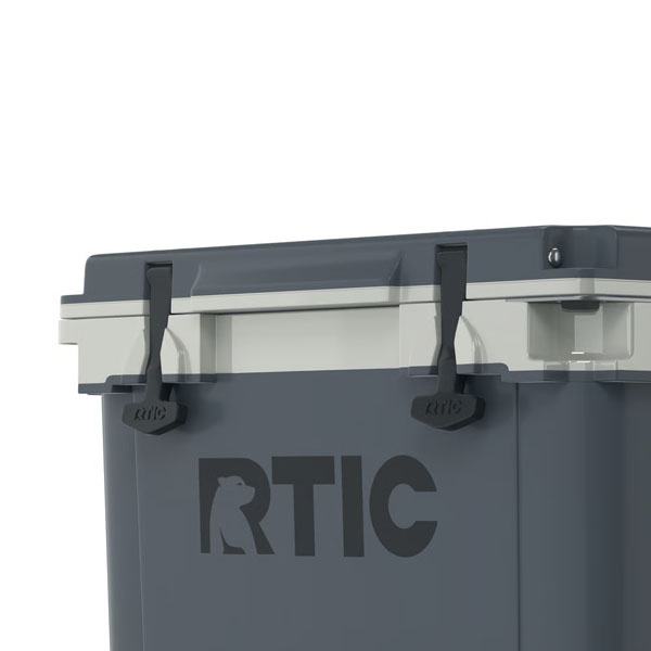 RTIC Ultra-Tough RTIC Ultra-Tough 42 QT Ultra-Light Wheeled Cooler - Dark Grey & Cool Grey - Image 12