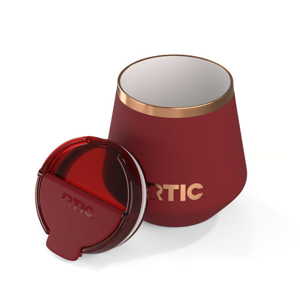 RTIC Ultra-Tough RTIC Ultra-Tough 8oz Happy Hour Pint Tumbler - Black Cherry - Image 3