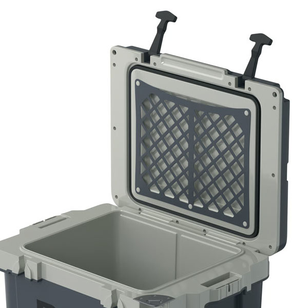 RTIC Ultra-Tough RTIC Ultra-Tough 42 QT Ultra-Light Wheeled Cooler - Dark Grey & Cool Grey - Image 9