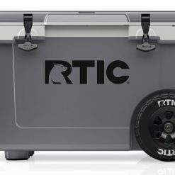 Alternative view of RTIC Ultra-Tough RTIC Ultra-Tough 52 QT Ultra-Light Wheeled Cooler - Dark Grey & Cool Grey